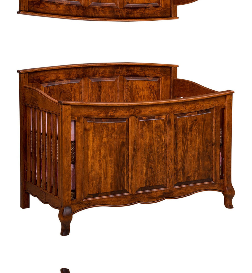 French Country Crib (Panel Style Front)