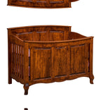 French Country Crib (Panel Style Front)