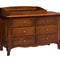 French Country 6 Drawer Dresser with Changing Table
