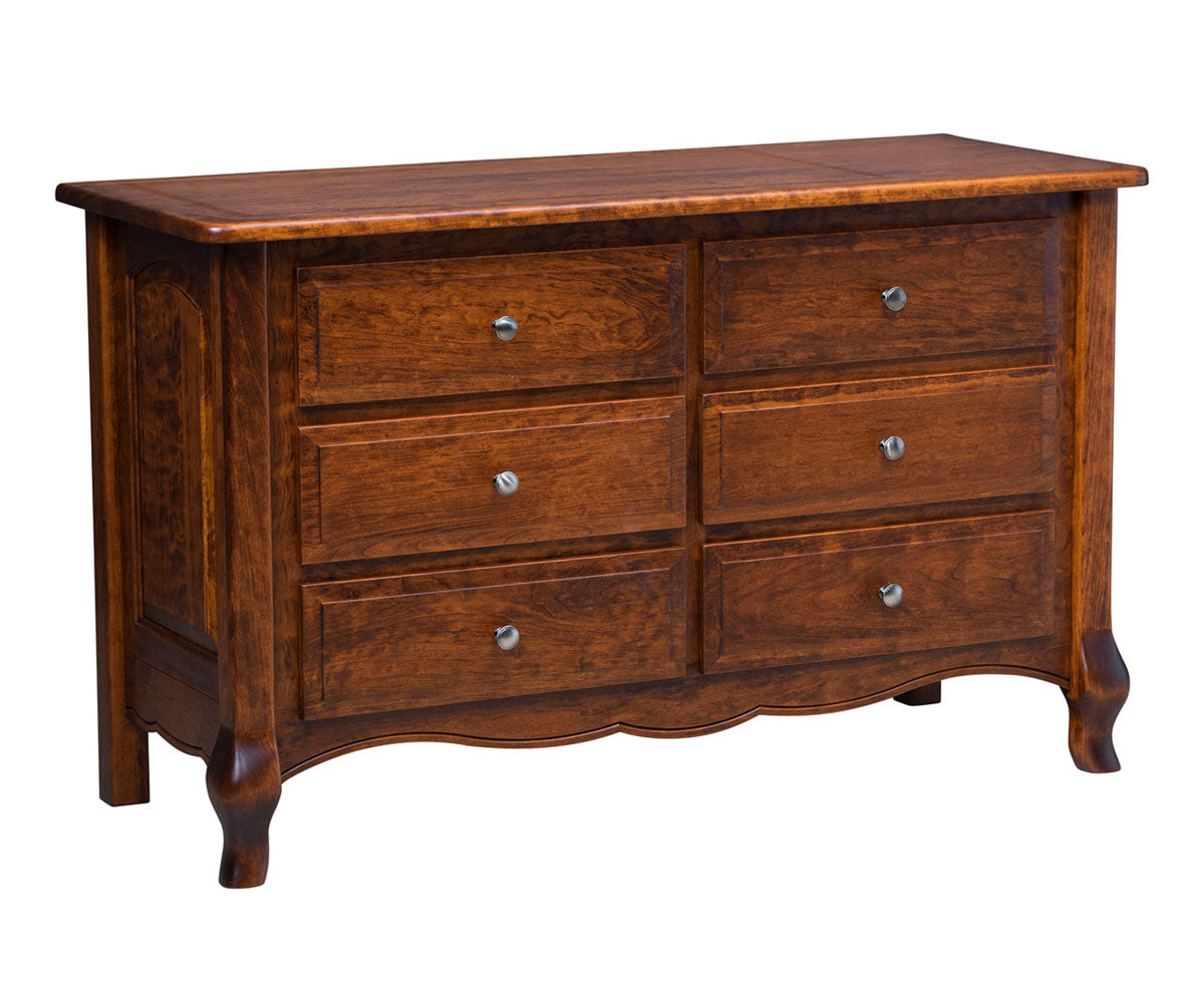 French Country 6 Drawer Dresser