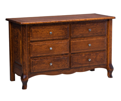 French Country 6 Drawer Dresser