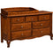 French Country 7 Drawer Dresser with Changing Table