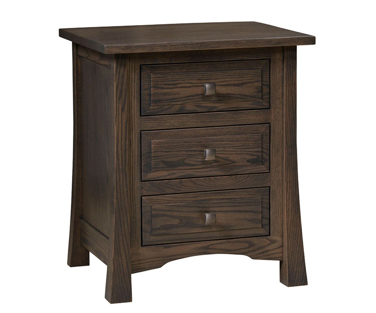 Addison 3 Drawer Nightstand